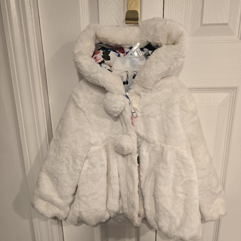 Toddler Girls Rothschild Teddy Plush Jacket 2T